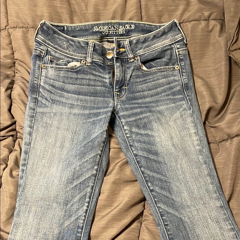 American Eagle Outfitters Women's Blue Jeans